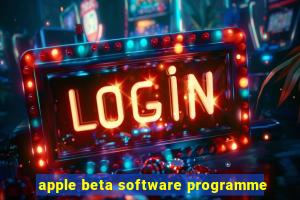 apple beta software programme